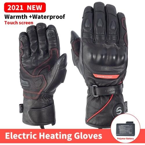 SFK motorcycle riding gloves waterproof windproof warm electric heating gloves winter skiing / riding protection