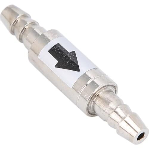 Stainless Steel Aquarium CO2 Dioxide Check Valve CO2 Diffuser Non-Return Check Valve Small And Compact