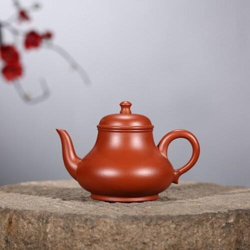 Wholesale zisha teapot yixing all hand dahongpao recommended pavilion pot pot gift box packing light modulator