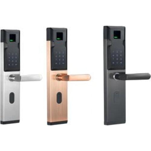 Fingerprint / Password/ID Card/Key Access Control Hotel Door Lock