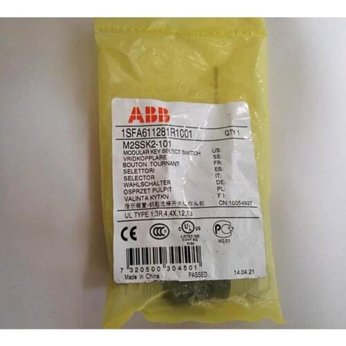 1PC NEW For ABB Asea Brown Boveri M2SSK2-101 Key Selector Switch free shipping