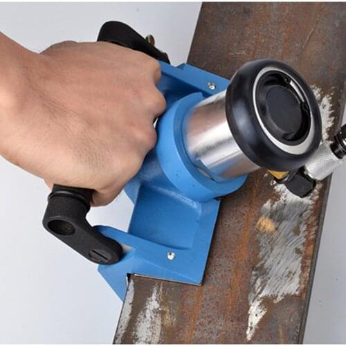 Pneumatic Chamfer Machine Horizontal Fixed Portable Air Deburring Tool Trimming For Mold Steel Metal Material