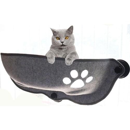 Cat Hammock Beds Bearing 15kg Cat Window Lounger Suction Hammock Pet Window Shelf Comfortable Cat Ferret Pet Kitten Hanging Bed
