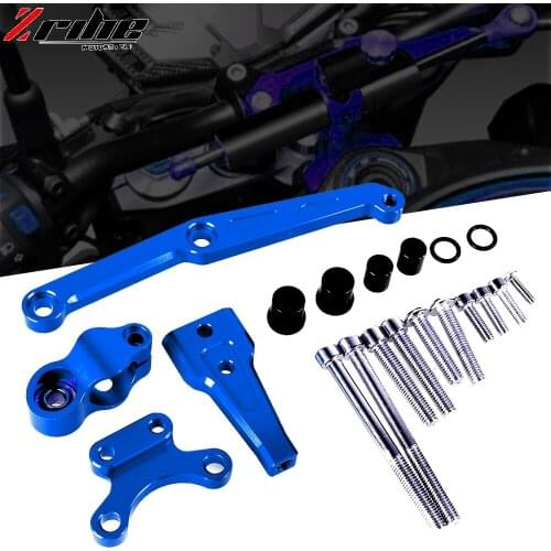 With LOGO CB650R For Honda CB650R CB 650R 2018 2019-2021 Motorcycle Steering Stabilize Damper Bracket Mount CNC Motorbike cb650r