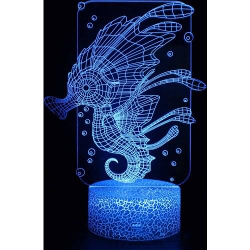 3D Night Light LED For Home Room Decor Gifts Bedside Lamp Three-dimensional Indoor Lighting for Night Lights for Bedroom Manga