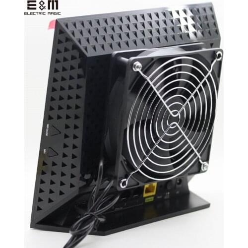 E&M Cooling Fan Heat Radiator USB Power Ultra Silent Dissipate Temperature Control For R6300 R6250 R6200 R6100 Router