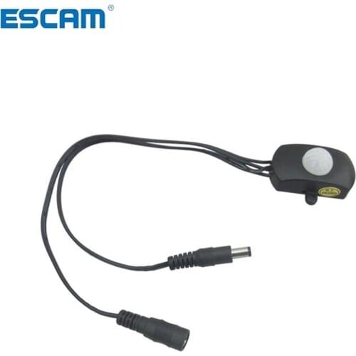 120 degree Mini Outdoor Adjustable Auto PIR Infrared Motion Sensor Detector For LED Light Strip Switch lighting DC 5-24V 5A