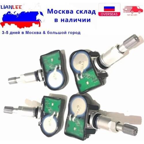 4Pcs/Lot BHB637140A BHB637140 433MHZ Tire Pressure Sensor TPMS For Mazda 2 3 5 6 CX-5 CX5 CX-6 CX6 CX-9 CX9 MX-5 Artz GS1D37140