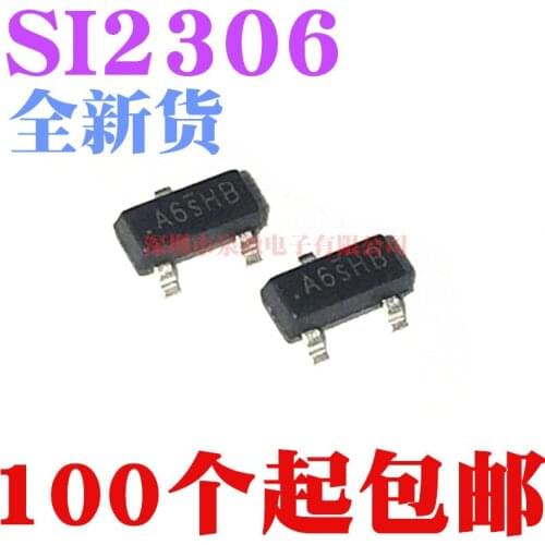 50PCS SI2306 A6SHB SOT23