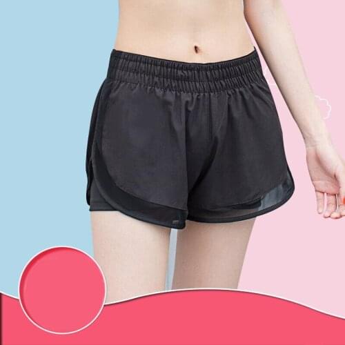 MRMT 2021 Brand Summer Womens Shorts Thin Stretch Lace Breathable Quick-drying Solid Color Short Pants for Female Mesh Shorts