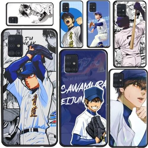 Sawamura Eijun Diamond no Ace Cover For Samsung A52 A72 A12 A32 A42 A51 A71 A41 A31 A11 A21S A20e A50 A70 A40 A20S Case