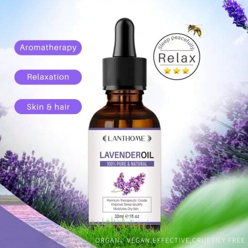 High-purity Lavender Essential Oil Firm Skin Massage Essential Oil Improve Sleep Hair Care Essential Oil Body Skin Care 30ML