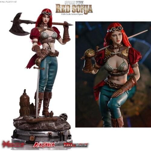 TBLeague PL2019-140 1/6 Steam Punk Red Sonja Action Figure for Fans Collection and Holiday Gift