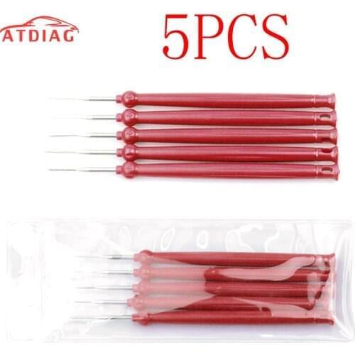 5pcs Car Plug Terminal Removal Tool Pin Needle Retractor Pick Puller Repair Electrical Remove Wire Puller Hand Tools Kit