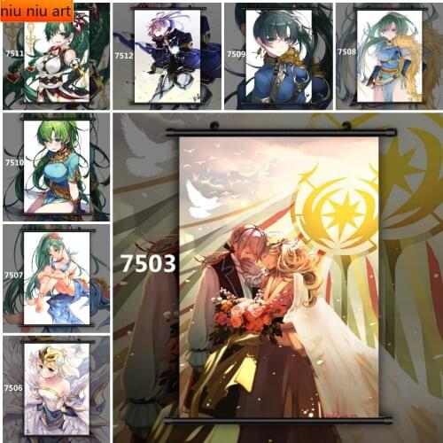 Canvas Painting Fire Emblem Heroes If Fjorm Lyn Robin Anime Manga Wall Decoration Wall Poster Wall Art Picture Home Decoration