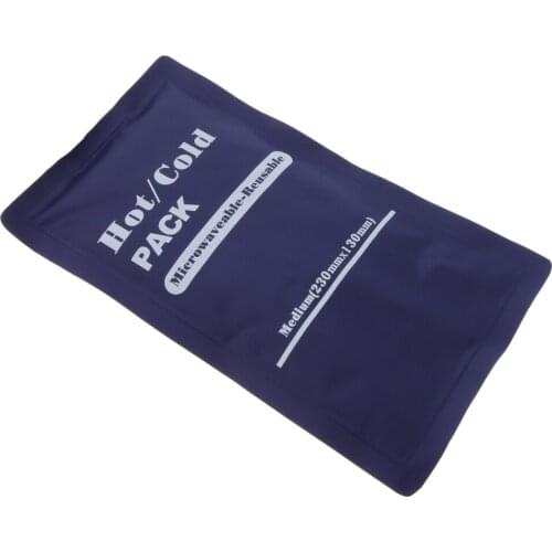 Reusable Gel Freezable Hot Cold Pack Ice Bag For Leg Knee Injuries Headache Gel Ice Cold Compress Pack Microwavable