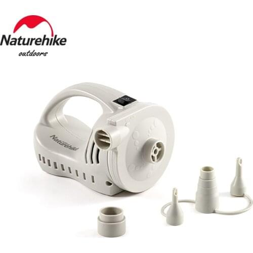 Naturehike Outdoor Camping Air Pump Portable Ultralight Pocket Electric Inflatable Pump For Airmat Mattress Cushion Pillow