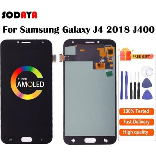OLED For Samsung Galaxy J4 J400 J400F J400G/DS SM-J400F LCD Display with Touch Screen Digitizer Assembly