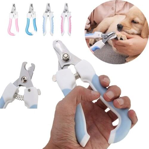 Pet Dog Professional Nail Clippers Dogs Cat Stainless Steel Cutter Labor-Saving Convenient Beauty Nail Clippers for Dog Products
