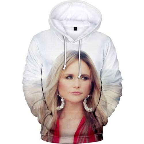 Sidno 3D Print Miranda Lambert Hoodies Fashion Sexy Hoodie Men/women Casual Sweatshirts Spring Autumn 3D Pullovers Boys Tops