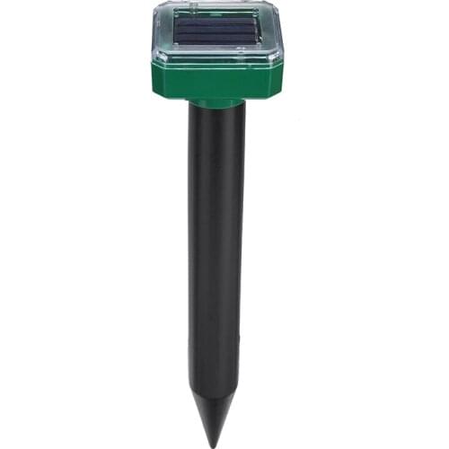 1pc Outdoor Garden Yard Ultrasonic Solar Mole Mouse Pest Rodent Repeller Farm Anti Mouse Device Keep Animals Away
