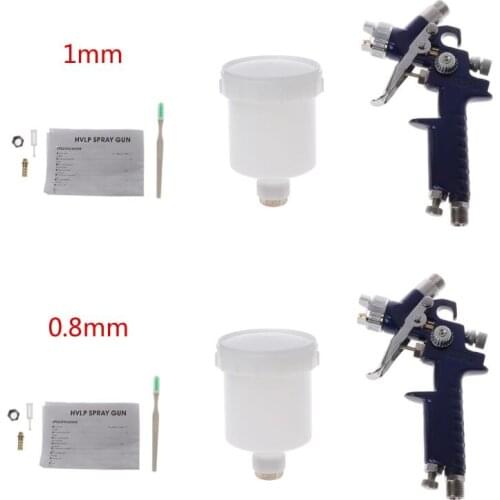 0.8mm/1mm Air Spray Gun Air Brush Mini Spraying Paint Nozzle With High Working Pressure Professional Atomizer For Car Repairment
