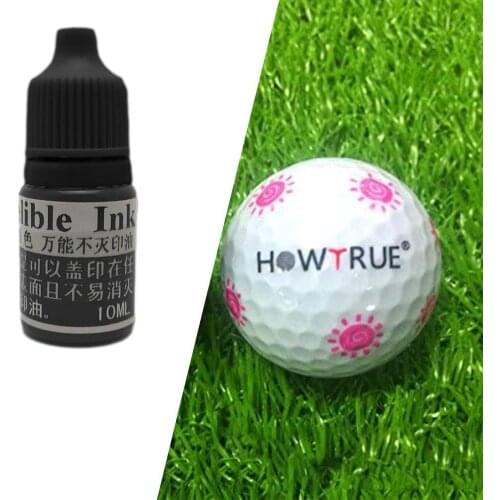 1pcs Golf Ball Seal Ink Colorfast Quick-dry Long Lasting Impression Marker Balls Accessories Gift Stamper Seal Golf O9D4