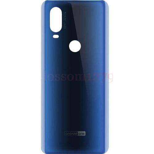 50Pcs Back Glass Battery Cover For MOTOROLA One Vision XT1970 Rear Panel Door Housing Replacement