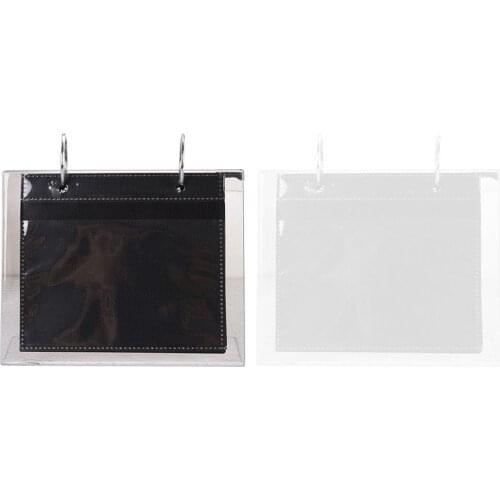 Acrylic Desktop Standing Desk Calendar Album Album Display Desktop Calendar, Small Card Collection Mini Album