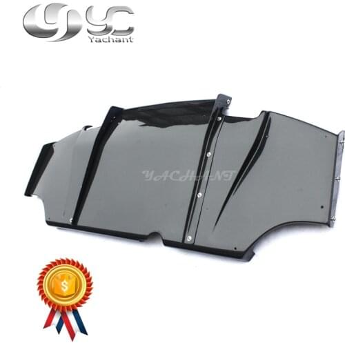 Car-Styling Carbon Fiber Rear Bumper Diffuser Fit For 2008-2012 Evolution 10 EVO X EVO10 VS Style Rear Diffuser