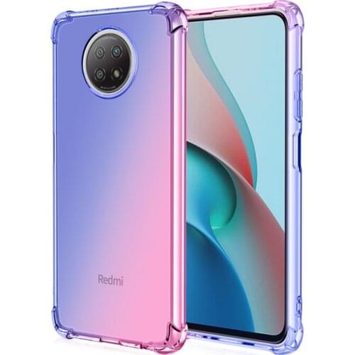 Hybrid Color Soft TPU Anti-scratch Case for Xiaomi Redmi Note 9T 8T 9C Mi 11 10i Poco M3 X3 NFC 10T Pro Lite 5G Phone Bag