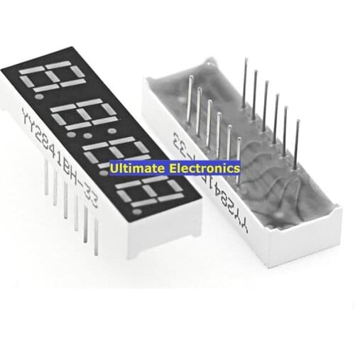 10pcs 0.28 inch red high light 2 bit 3 bit 4 bit Common anode digital tube