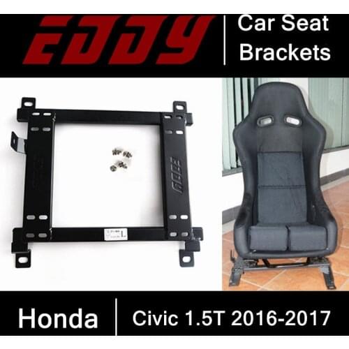EDDY High Strength Car Seat Base for Honda Civic 1.5T 2016-2017 Auto Replace Parts Iron Stainless Car Seat Mounting Brackets