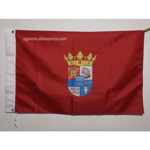 Spain Provincial Segovia Flag 3X5FT 150X90CM Banner brass metal holes