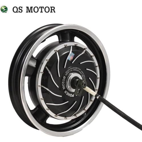 QS Motor 16*3.0inch 2000W 273 28H V3 Brushless DC Electric Scooter Motorcycle Hub Motor