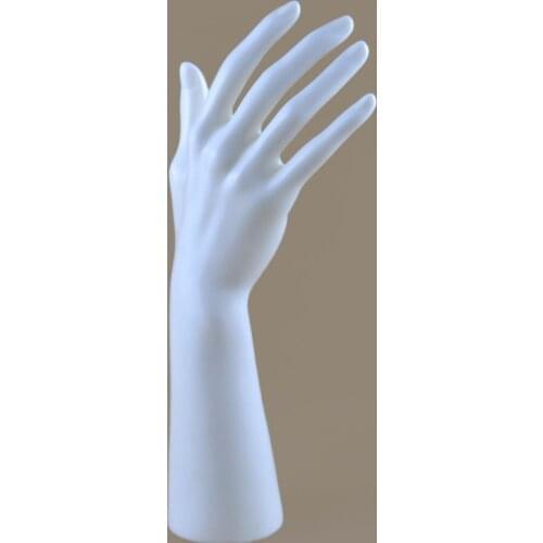 New 1PC Mannequin Hand Arm Display Base Female Gloves Jewelry Model Stand Short White 10inch