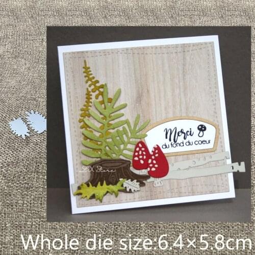 New Design Craft Metal stencil Cutting Dies fall ferns leaves decoration scrapbook die cuts Album Paper Card Craft Embossing