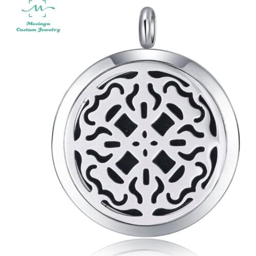 10pcs Mesinya Old world Cross 1.18''(30mm) Aromatherapy/Essential Oils 316L S.Steel Perfume Diffuser Necklace