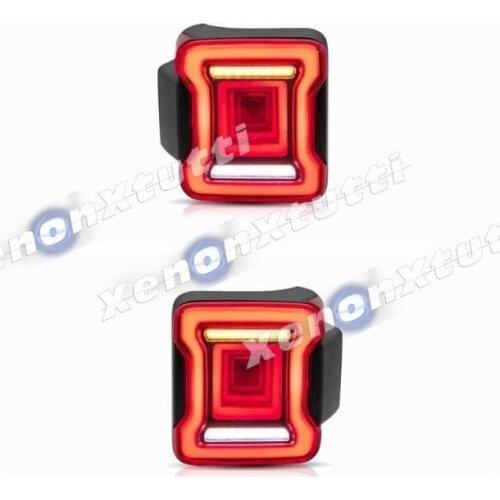 Pair headlight Wrangler JK rear Stop positions reversing rear fog and Arrow sequentially