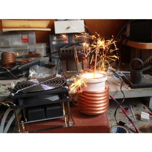 Full Set of Induction Heater ZVS Heater Medium High Frequency Quenching Furnace No Head ZVS With Power Supply DHL Shipping