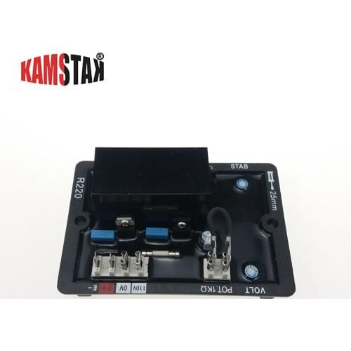 R220 AVR Alternator Automatic Voltage Regulator universal Diesel Generator part Stabilizer