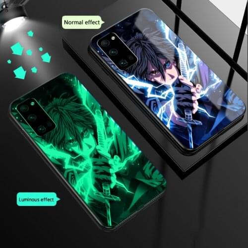 Luminous Phone Case For Huawei Honor 30 20 Pro View 40 30 20 10i 20i 9A 9X 8X 8C 7X 9XPro Night Shine Cover Shell Funda Coque