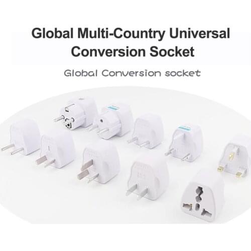 Universal Kr American European AU EU To US UK Power Plug Adapter USA Travel Adapter Plug Converter International Plug Adapter