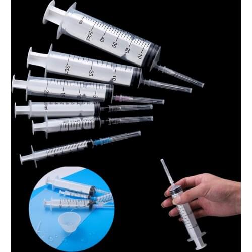 1Pcs 3-60ml Syringe Epoxy Resin Shaker Dispense Needles Shaker Charms Liquid Injection Pipette for DIY Tools Jewelry Accessories