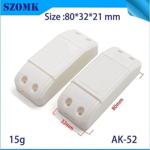 10pcs 80*32*21 fashion design abs plastic instrument junction enclosure for LED power supplying electronic case