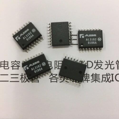 Free shipping 5pcs/lot AL3102 3102 SOIC16
