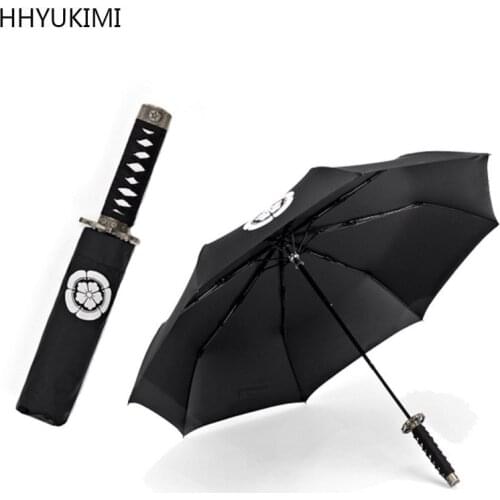 Anime umbrella automatic reverse folding umbrella luxury umbrella japanese umbrella cherry blossom mini umbrella