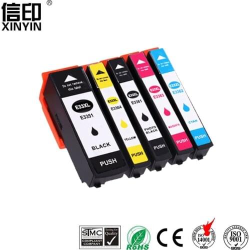 XColor T33 33XL T3351 T3361-4 Ink Compatible Cartridge For Epson Expression Premium XP-530 XP-630 XP-635 XP-640 XP-830 XP-900 EU