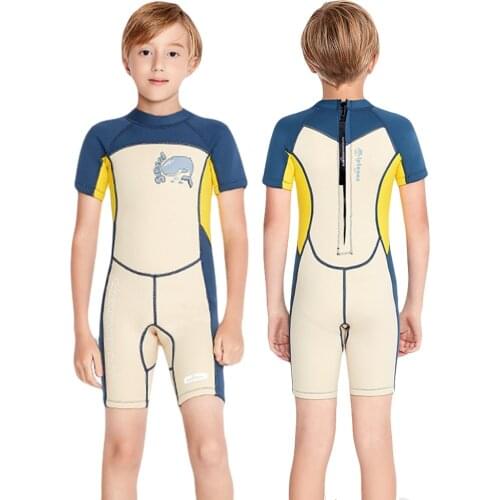 Swimsuit Children One Piece Beach Sun Protection Rash Guard Boys Swimwear With Sleeves Kids Swimming Surf Long Sleeve Swimsuit