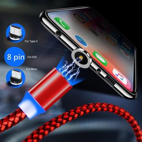 For Samsung J4 J6 J7 J8 Redmi 7 6 6a 5a 4x Honor 20 lite 20i HTC One M8 E9 + Micro USB Android Magnetic Cable Fast Charger Cords